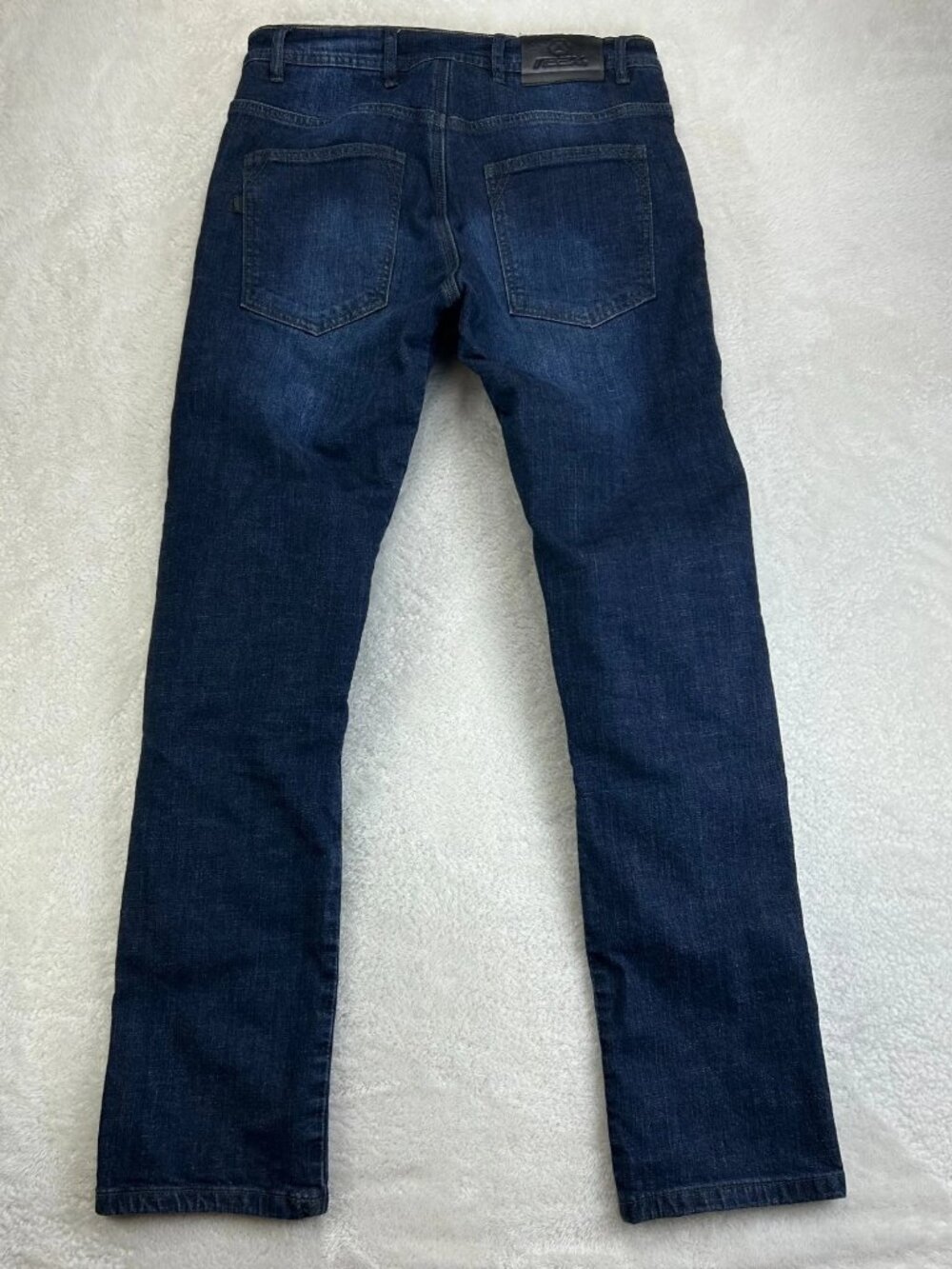 REAX 610 Riding Jeans Mens 30x32 Denim Aramid Lined Motorcycle Knee Pads - Picture 2 of 16